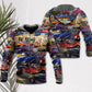 Classic Muscle Car Service Style - 3D Hoodie