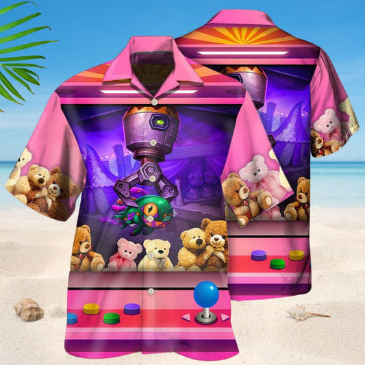 Claw Machine Fun Style – Hawaiian Shirt