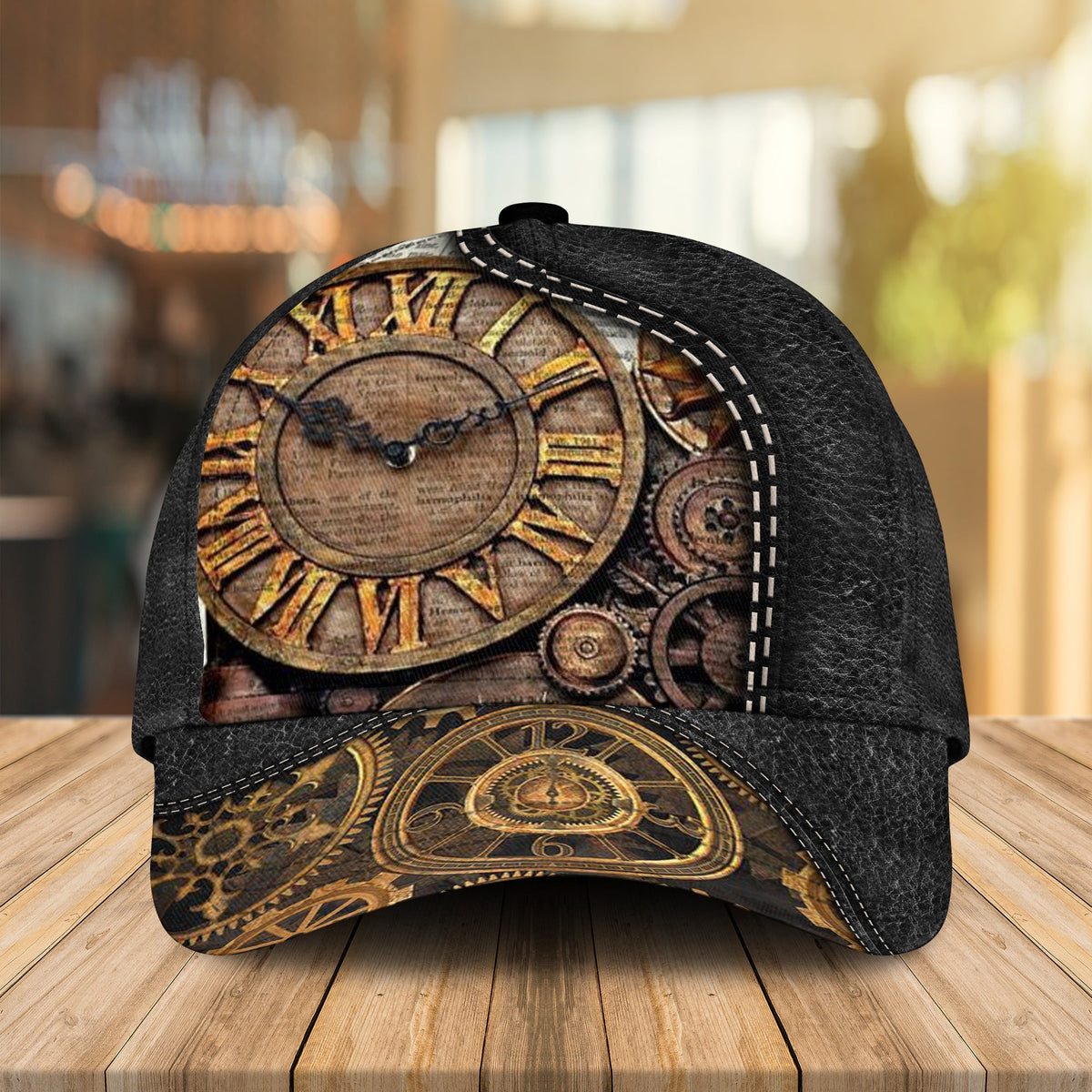 Steampunk Clock Machine Vintage – Classic Cap