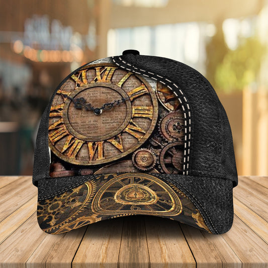 Steampunk Clock Machine Vintage – Classic Cap