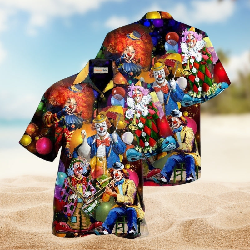 Clown And Duck Happy Everyday Limited Edition – Hawaiian Shirt