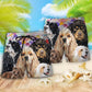 Cocker Spaniel With Flowers Dog Lover – Beach Short