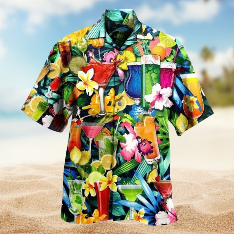 Cocktail And Flowers Limited Edition – Hawaiian Shirt