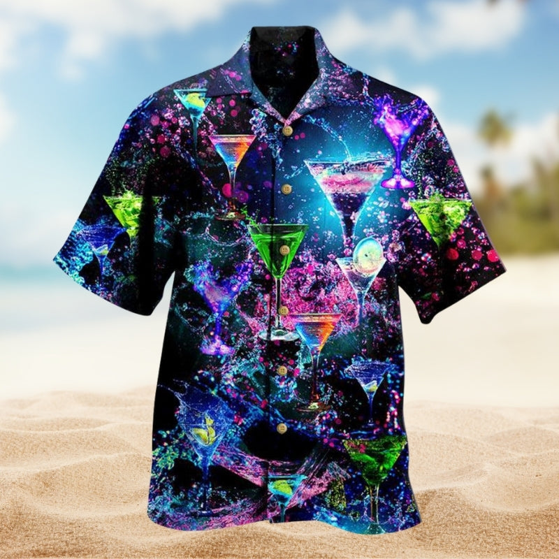 Cocktail There’s Always Time For A Cocktail Limited Edition – Hawaiian Shirt