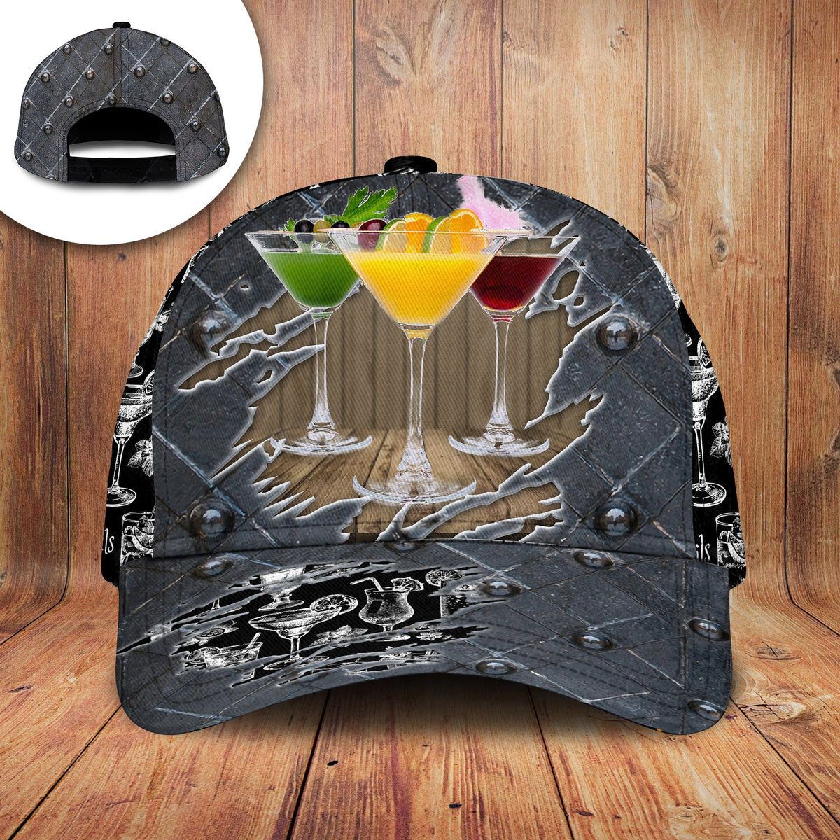 Cocktail Scratch Lover – Classic Cap