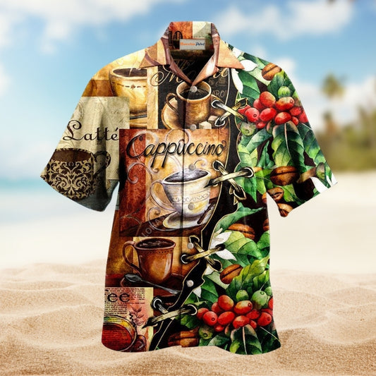 Coffee A Bad Day With Coffee Is Better Limited Edition – Hawaiian Shirt