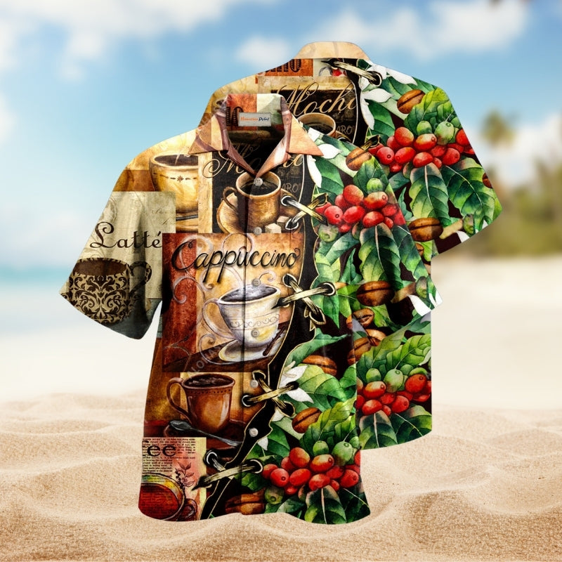 Coffee A Bad Day With Coffee Is Better Limited Edition – Hawaiian Shirt