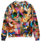 Colorful Cat Art Lover Mixer – Sweater - Ugly Christmas Sweater