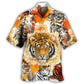 Colorful Tiger Painting Art - Hawaiian Shirt