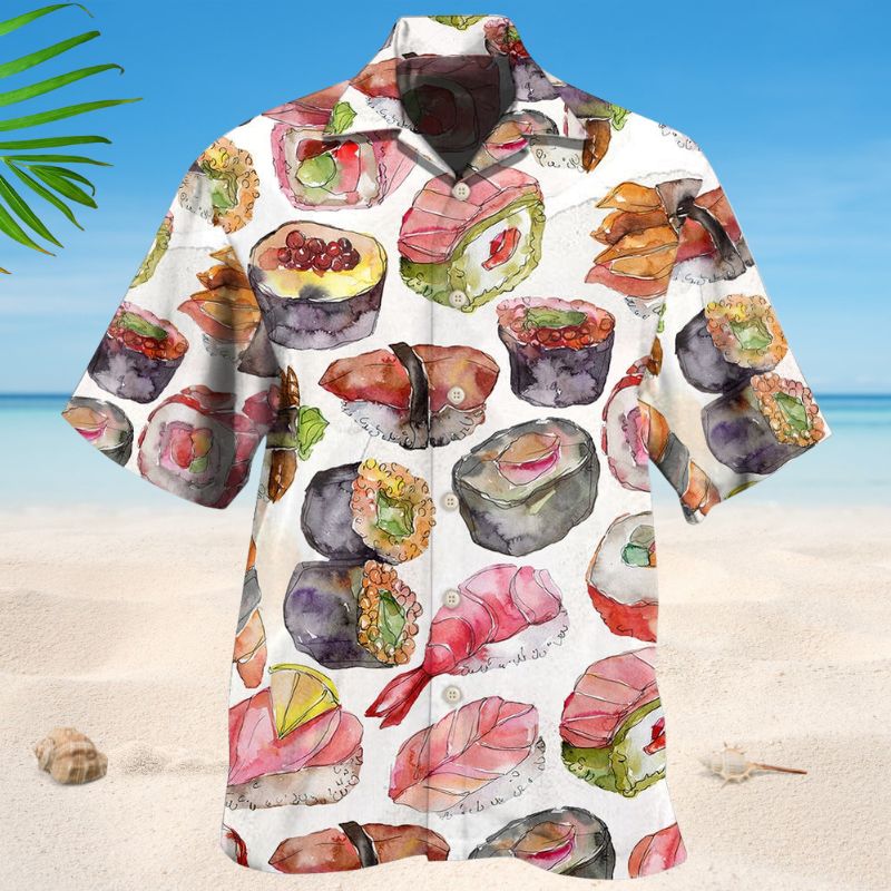 Colorful Sushi Basic Style – Hawaiian Shirt