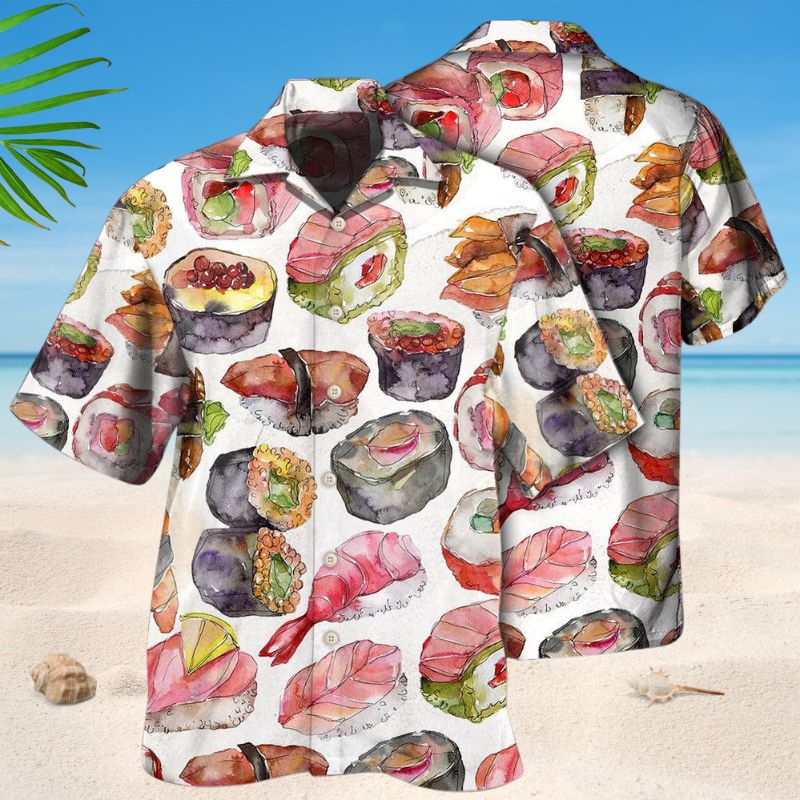 Colorful Sushi Basic Style – Hawaiian Shirt