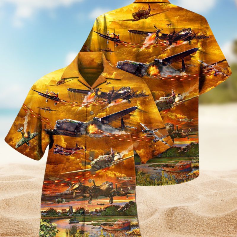 Combat Aircraft Flying Edition – Hawaiian Shirt