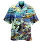 Combat Aircraft Sky Line Edition – Hawaiian Shirt