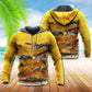 Combat Aircraft Danger Quote Art – 3D Hoodie