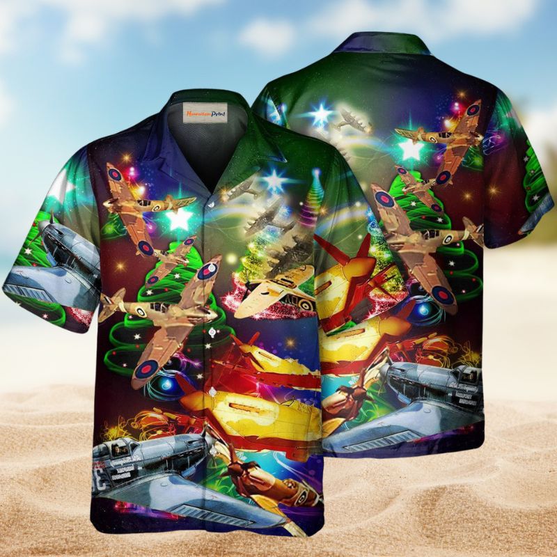 Combat Aircraft Fly Sky Style – Hawaiian Shirt