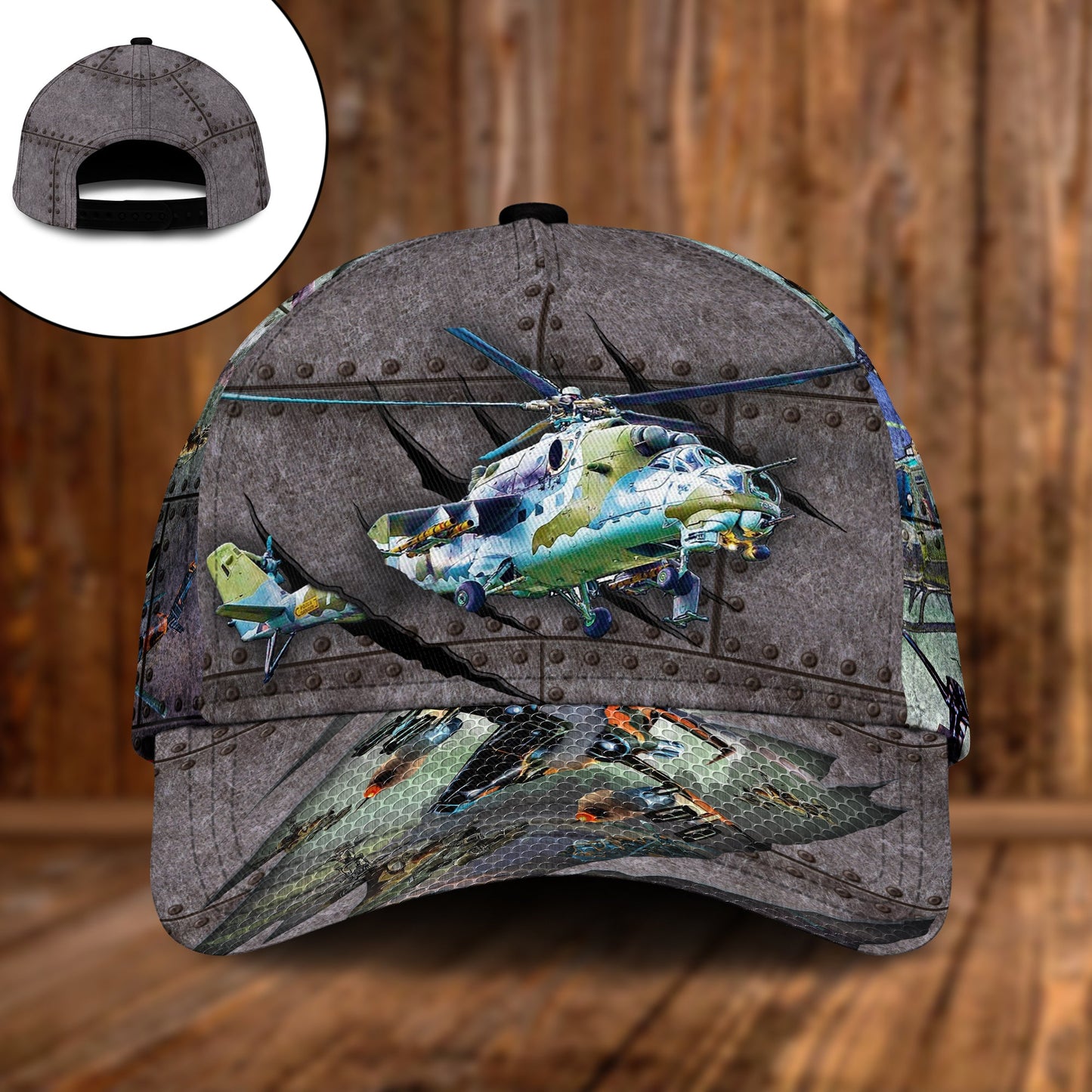 Combat Aircraft Skyline Aviation Style – Classic Cap