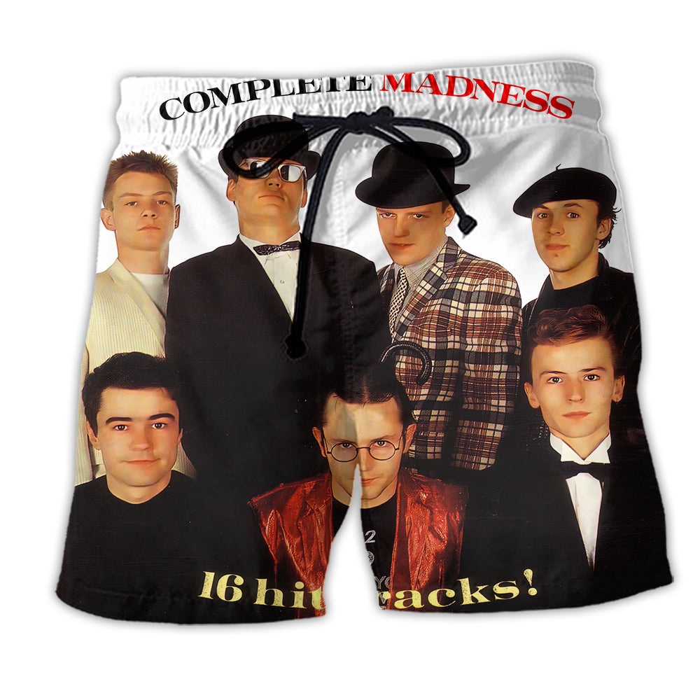 Complete Madness Art Style – Beach Short