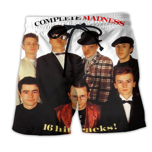 Complete Madness Art Style – Beach Short