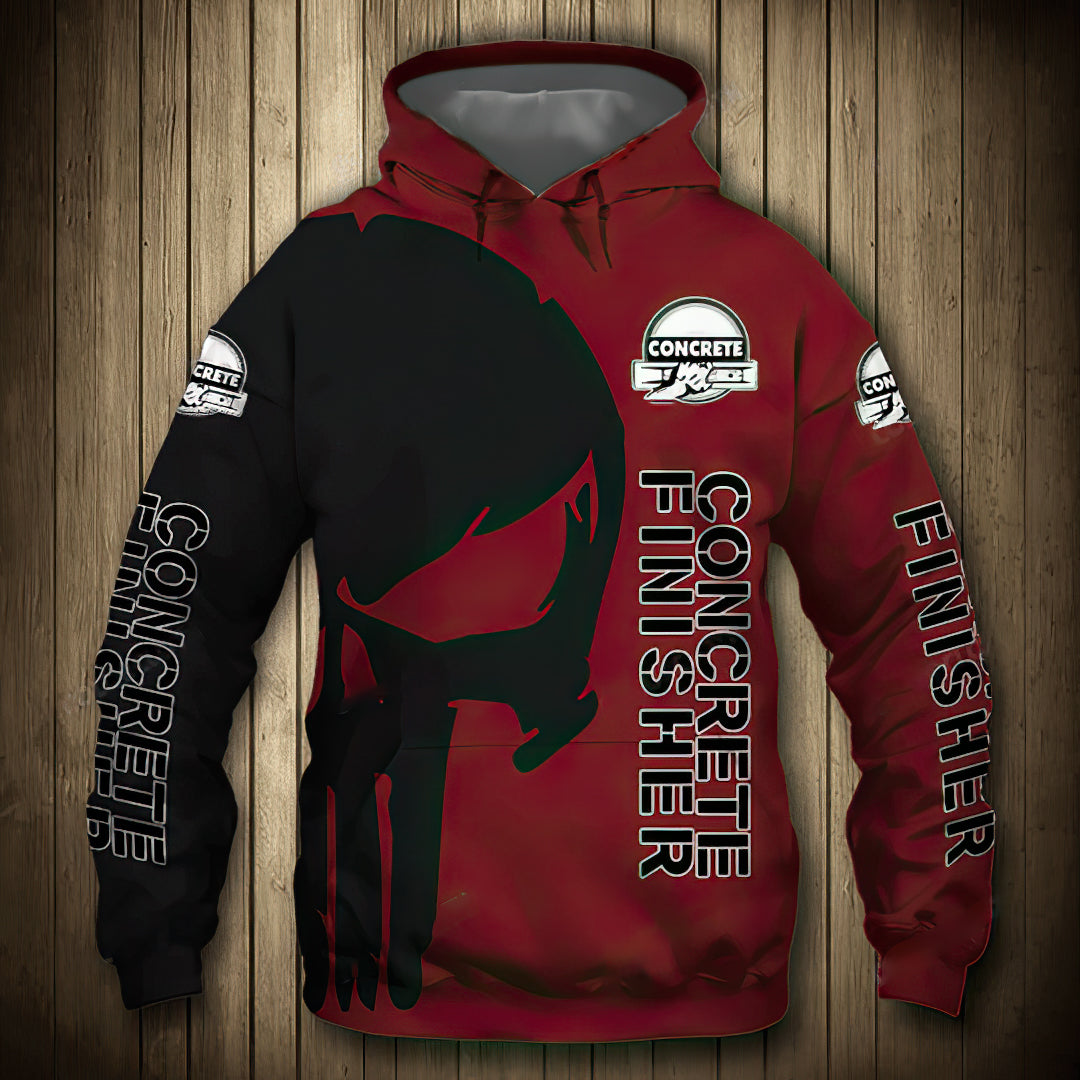 Concrete Finisher Art – 3D Hoodie