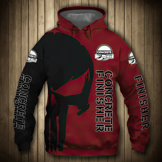 Concrete Finisher Art – 3D Hoodie