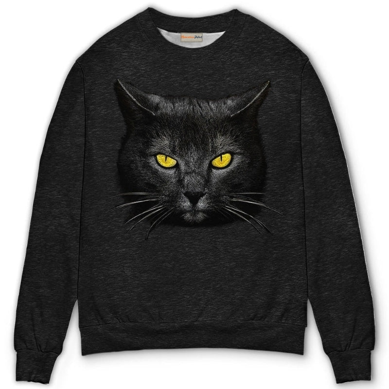 Cool Cat Loves Dark Style – Sweater - Ugly Christmas Sweater