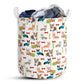 S: 17.72”x13.78” (45x35 cm) Corgi Cute Pattern Style - Laundry Basket - Owls Matrix LTD