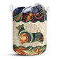 S: 17.72”x13.78” (45x35 cm) Corgi Galaxy Mandala Style - Laundry Basket - Owls Matrix LTD