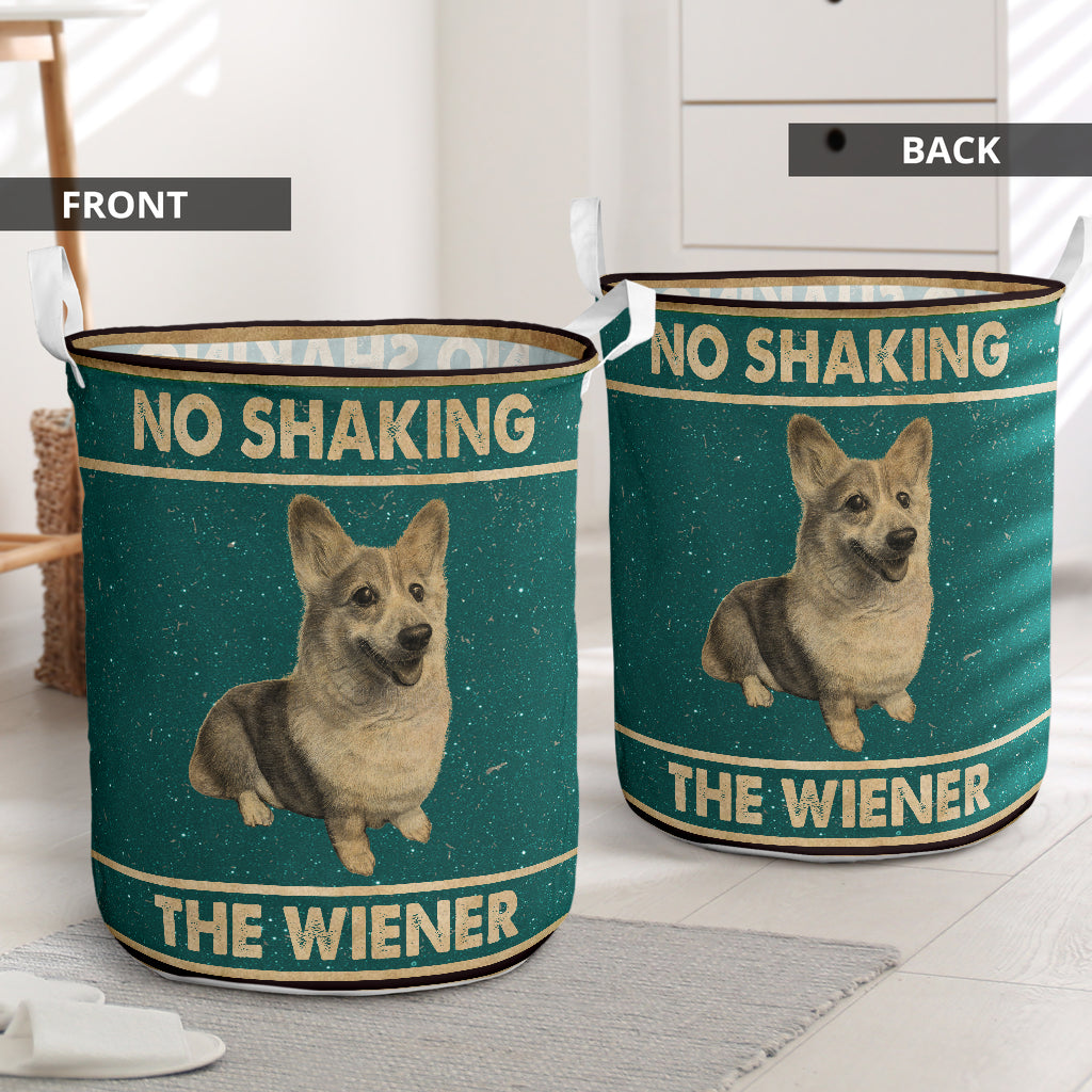 Corgi The Wiener - Laundry Basket - Owls Matrix LTD