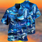 Cosmic Whale In Fantasy Space Edition – Hawaiian Shirt
