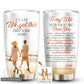 You And Me Couple To My Wife Custom Photo 20 Oz Tumbler