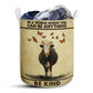 Cow Be Kind Basic Style - Laundry Basket - Owls Matrix LTD