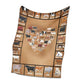 Cow Farm Life Love Animals 50 x 60 Inch Flannel Blanket For Cozy Bedroom And Sofa Decor