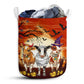 Cow Halloween Moon - Laundry Basket - Owls Matrix LTD