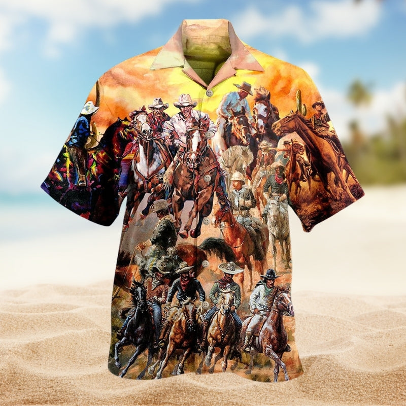 Cowboy Love Life Timeless Western Limited Edition – Hawaiian Shirt