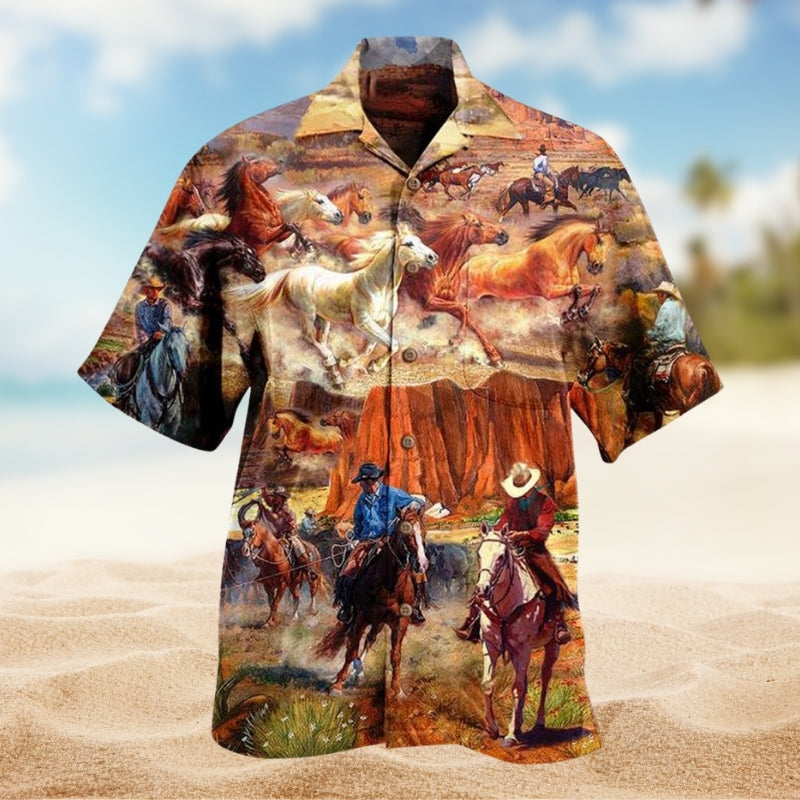 Cowboy Love Life Western Spirit Limited Edition – Hawaiian Shirt