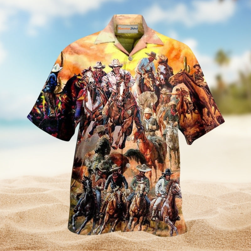 Cowboy Loves Grassland Edition – Hawaiian Shirt