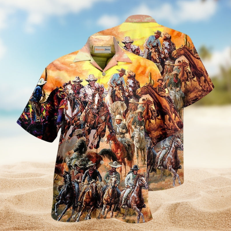Cowboy Loves Grassland Edition – Hawaiian Shirt