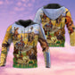 Cowboy Desert Cactus Love - 3D Hoodie3