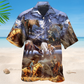 Cowboy Mountain Sunset Style – Hawaiian Shirt