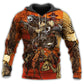 Cowboy Skull War Art Style - 3D Hoodie2