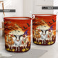 Cow Halloween Moon - Laundry Basket - Owls Matrix LTD