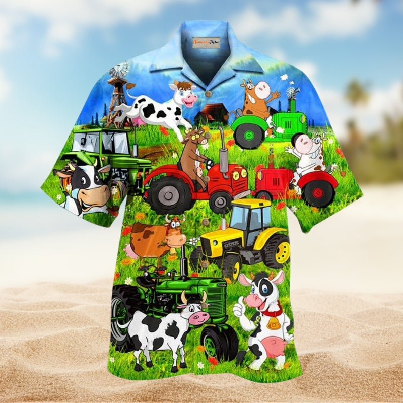 Cows Happy Everyday Limited Edition – Hawaiian Shirt