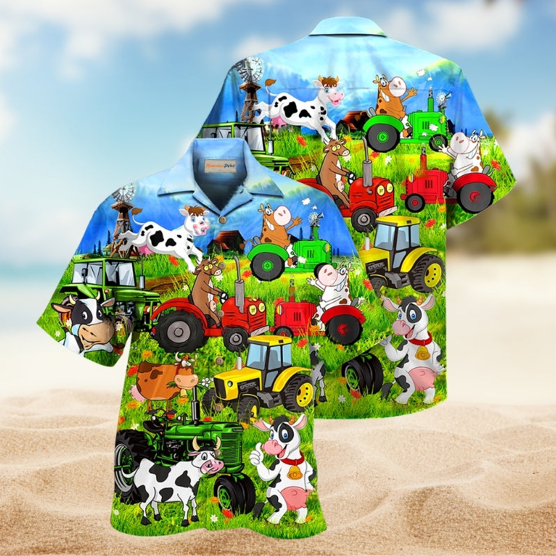 Cows Happy Everyday Limited Edition – Hawaiian Shirt