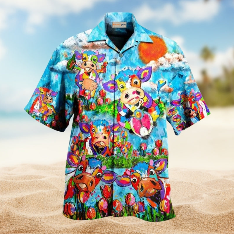 Cows Happy Love Animals Limited Edition – Hawaiian Shirt