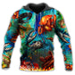Crab Lets Get Crackin Fun - 3D Hoodie2