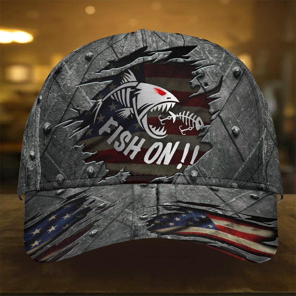 Cracked Fish On American Fishing – Classic Cap