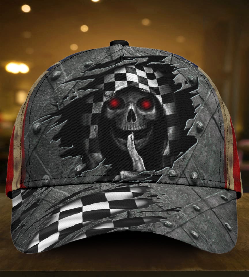 Crack Racing Skull Motorsport Style – Classic Cap