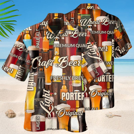 Craft Beer Factory Style – Hawaiian Shirt