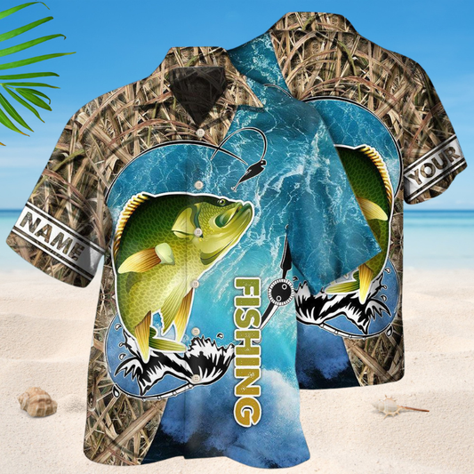 Crappie Fishing Outdoor Style – Hawaiian Shirt