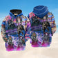 Crazy Skull Music Art – 3D Hoodie